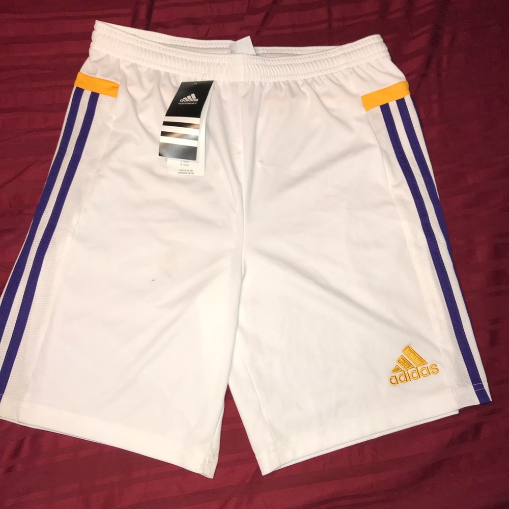 Adidas youth Laker colors large